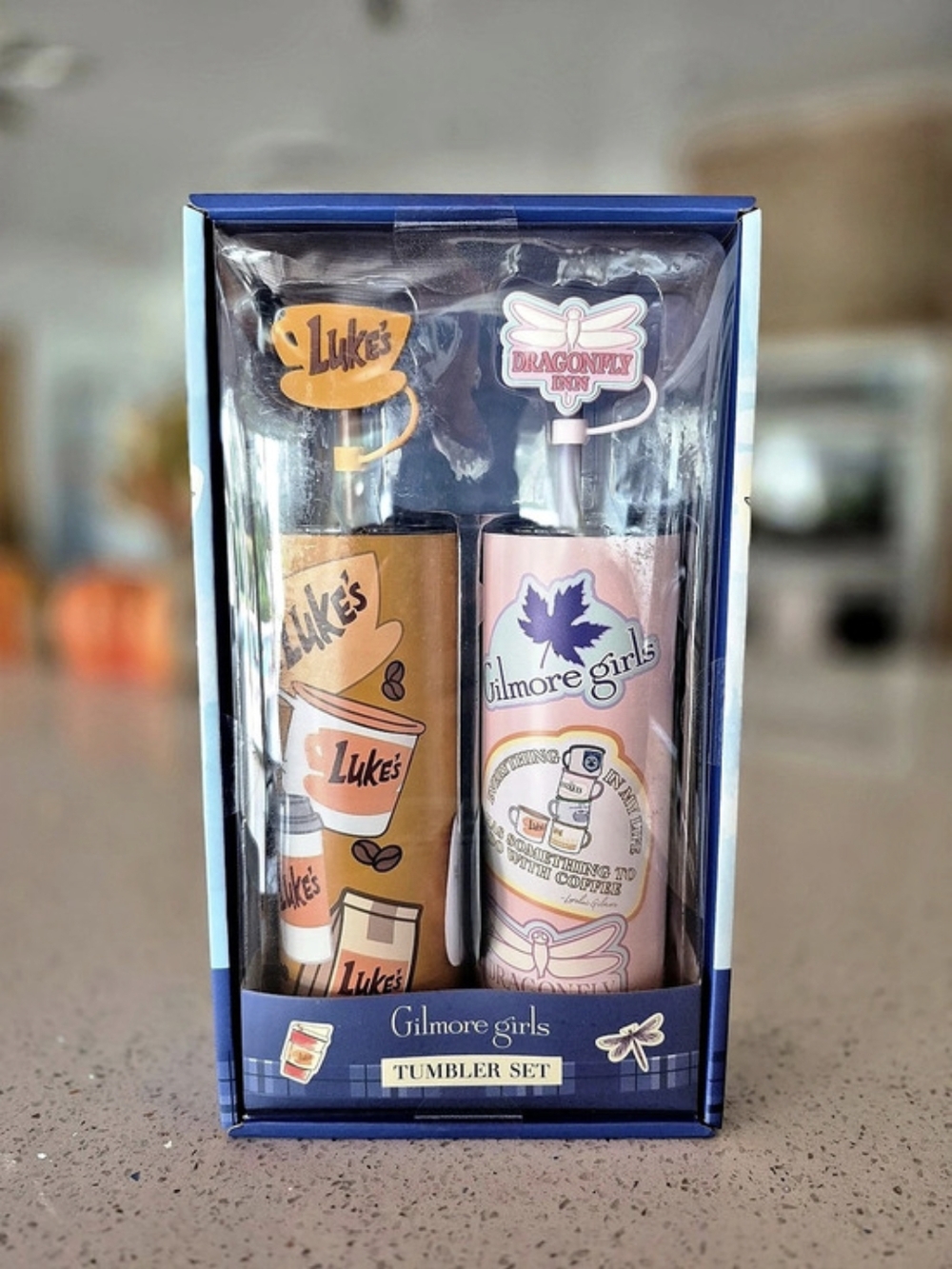 Gilmore Girls 25th Anniversary Tumbler Set  NWT